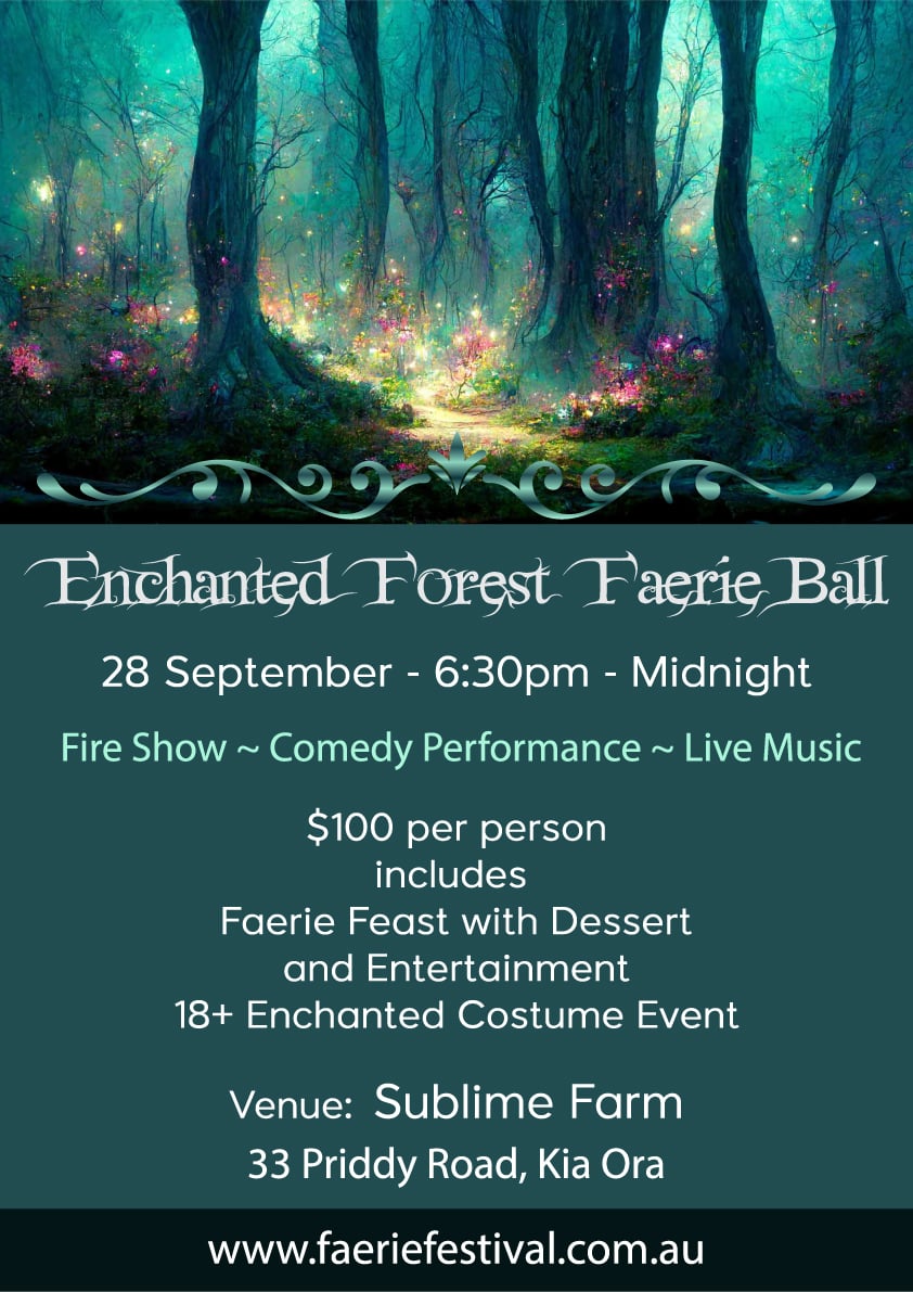 Faerie Festival ~ Saturday 28 September 2024